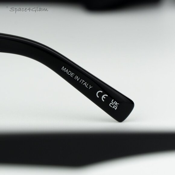 BRAND NEW Saint Laurent Women Eyeglasses Black Demo Cat Eye SL657 OPT 001 - Picture 8 of 9